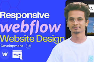 design high speed webflow auto service SEO optimized website