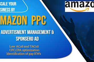 upscale amazon sales by amazon ppc campaign amazon sponsored ads management