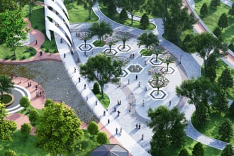 3d animation, exterior and interior  in lumion and d5 render
