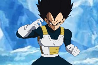 draw dragon ball z classic illustration