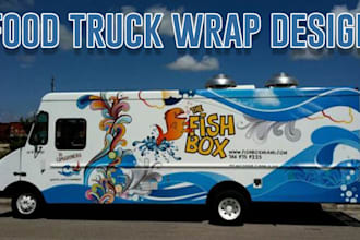 do stunning truck wrap food truck wrap and truck wrap design