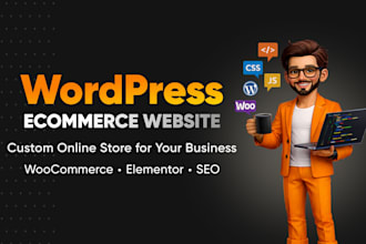 build wordpress ecommerce website online store woocommerce