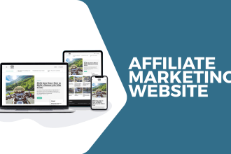 build a custom ecommerce affiliate marketing website for passive earning