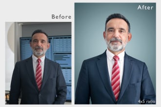 turn your photo into a professional business headshot