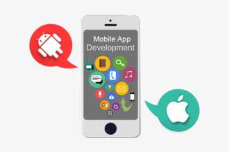 design and building react native mobile app android development ios developer