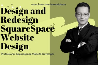 build squarespace website design redesign squarespace landing ecommerce website
