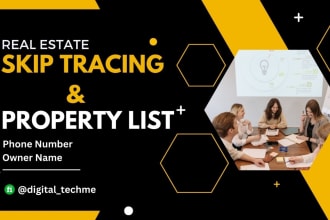 provide you accurate skip tracing for real estate business