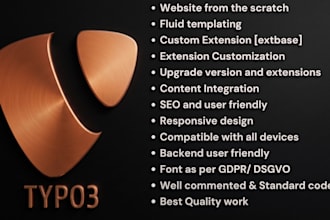 typo3 upgrade, typo3 from scratch, quick fix