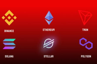 create ethereum, evm, solana, stellar dapp with solidity, rust, web3