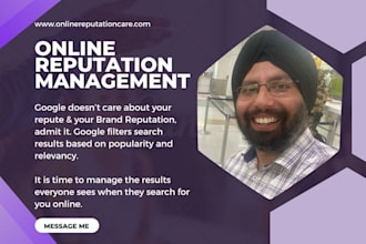 suppress negative content links and manage your brands reputation