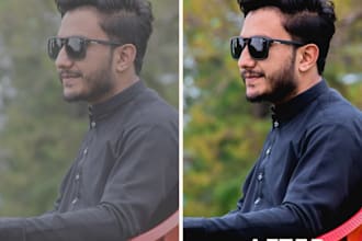 edit and retouch your personal and products pictures