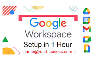 quickly setup and google workspace account within 1 hour