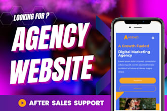 create digital marketing agency website or smma website