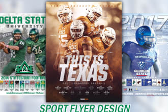 do modern sport flyer, football, basketball, poster banner