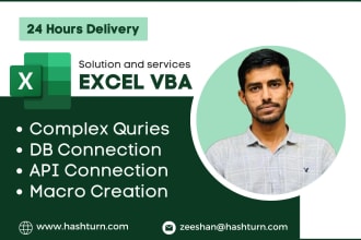 be your microsoft excel vba, formula, macros, google sheets specialist