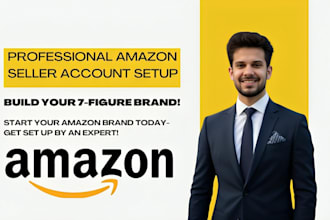 professionally set up amazon seller account