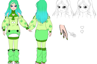 create character designs for your original characters