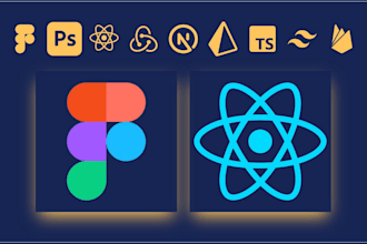 convert figma to react js or next js with tailwind css ts