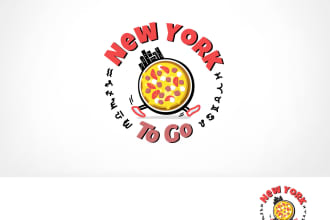 do a fast food, bakery, bread, pizza and restaurant logo