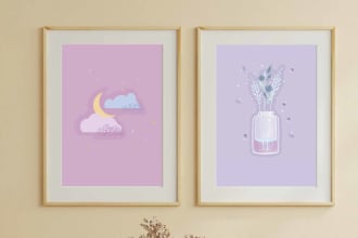design custom printable wall art for your home