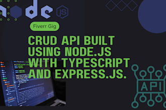 create an API with express, prisma, typescript and postgres integration
