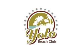 do outstanding worthy yolo beach club logo within 24 hours