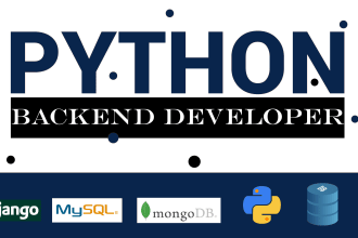 do website and web app development with django and python