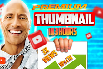 design  eye catchy youtube thumbnails