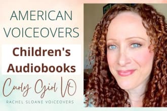 be your female childrens audiobook narrator with characters for acx