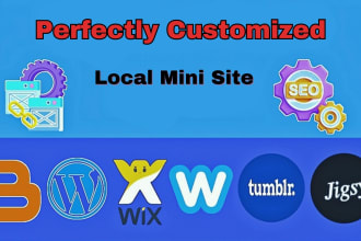 customized web2 mini sites with video and article submission
