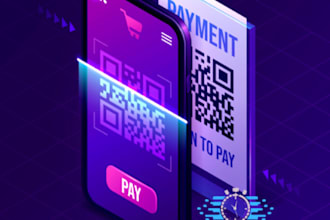create a professional qr code design with your logo