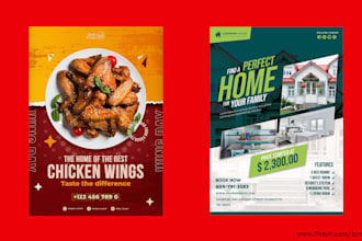 design poster flyer brochure pamphlet digital banner