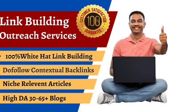 do high quality dofollow SEO backlinks blogger outreach link building services