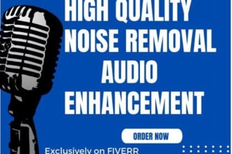 clean up background noise and enhance your audio file