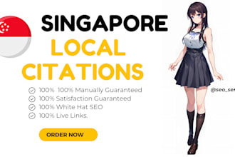put your business in 200 singapore local citations for gmb ranking