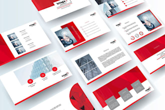 design a unique customized powerpoint presentation and a pitch deck