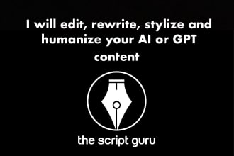 edit, proofread and improve your ai generated content