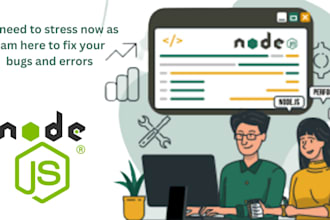 fix your nodejs error and bugs
