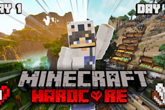 design an eyecatching minecraft thumbnail in 48 hours