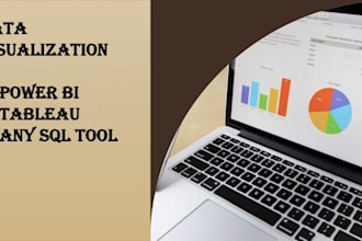 created personalized dashboards an reports with tableau, sql and power bi