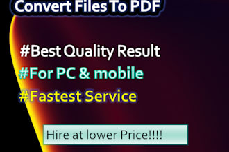 make your important files into PDF files and word into PDF
