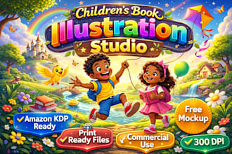 design child book illustration and book illustration