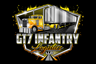 create a freight truck dispatcher or towing trucking logo