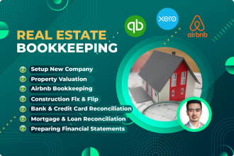 do real estate property and airbnb accounting bookkeeping