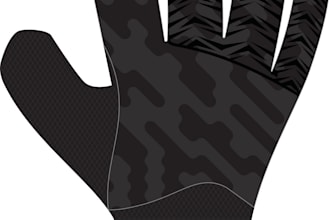 goalkeeper gloves designing  professional