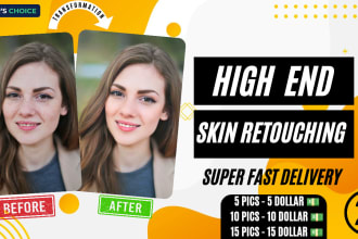 edit dull profile pic to good looking with fast turnaround