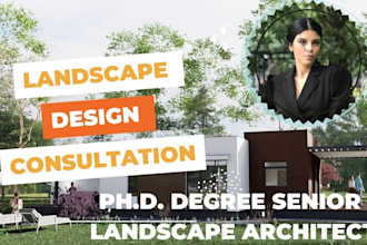 do landscape design, garden design consultation