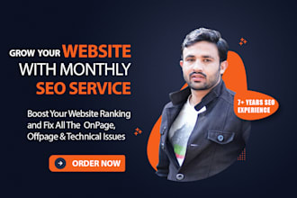 do complete monthly on page SEO for higher ranking