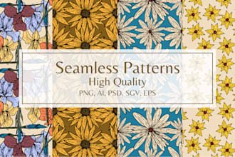 create stunning seamless patterns for your brand