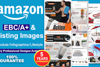 create amazon enhanced brand content, storefront, listing images